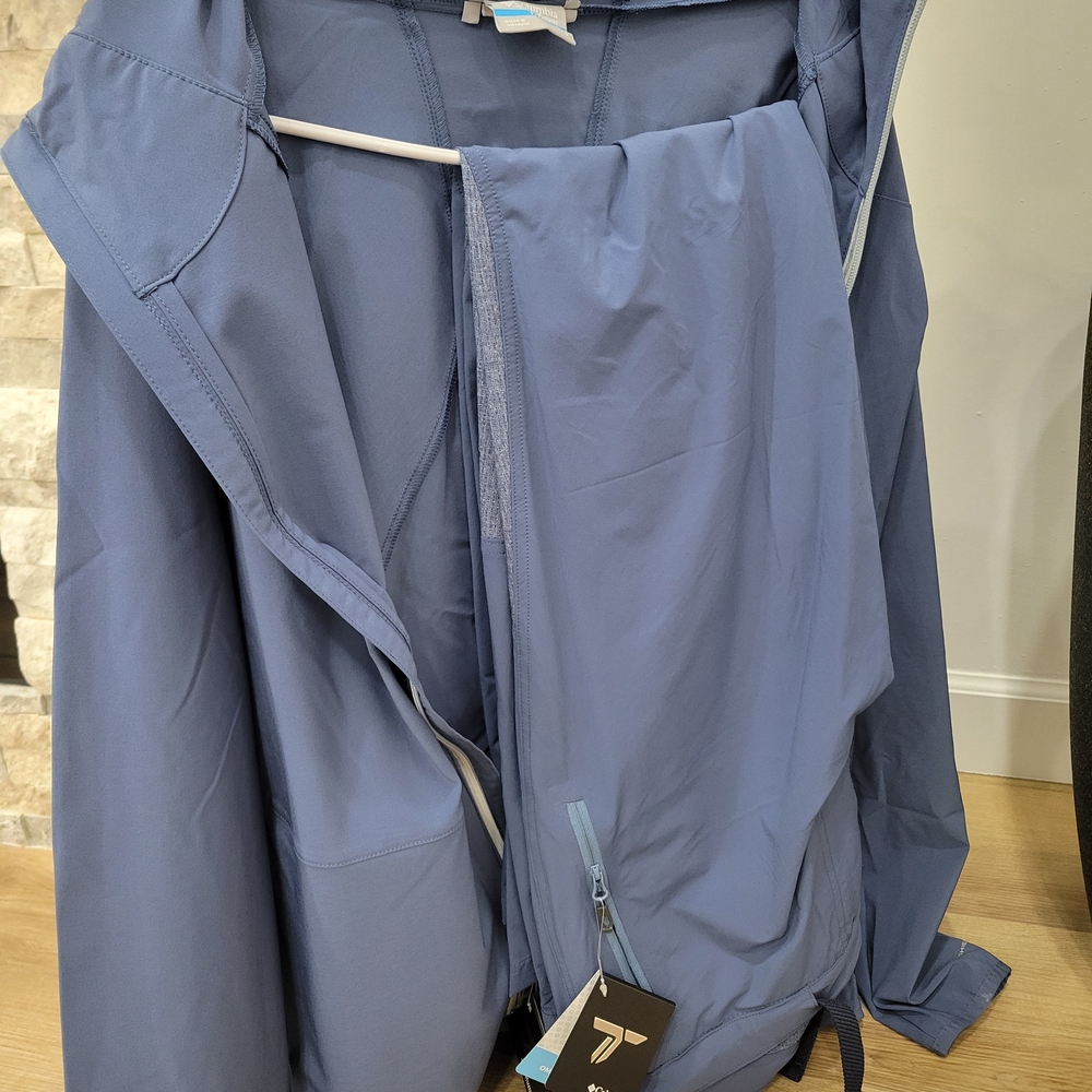 Columbia Titanium Blue Softshell Jacket With Pants - image 6